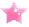 pink star button