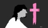 pink ribbon jesus