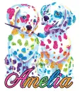 colorful puppies amelia