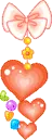orange hearts