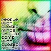closed thoughts