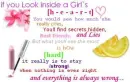 A girls heart