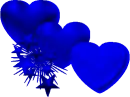 blue hearts