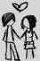 EMO COUPLE HOLDING HANDS
