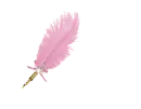 Feather Pen Light Pink - Tessie