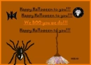 HAPPY HALLOWEEN SPIDER