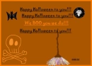 HAPPY HALLOWEEN SKULL