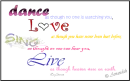 Dance Love Sing Live