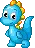 blue dino