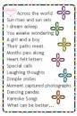 Sweet Random Moments