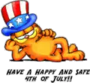 garfield happy 4th