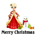 Christmas lady