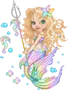 Rainbow mermaid