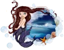 mermaid and Sea