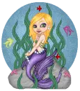 mermaid globe