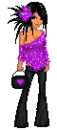 girl in purple