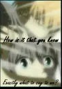 her words