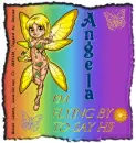 Flying by to say hi - Angela