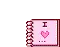 i love you notebook