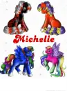 ponies michelle