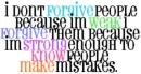 forgiveness