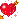 sparkle red heart