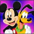 Mickey and Pluto
