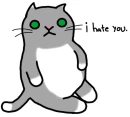 kitty hates you 
