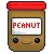 kawaii - peanut butter