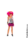 very pink.<3