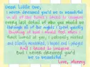 Dear Little One...
