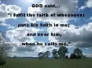 God said...