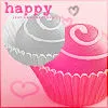 happy cupcake
