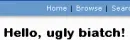 ugly biatch