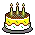 a small cake