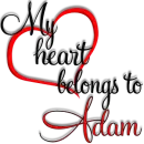 My heart belongs to Adam