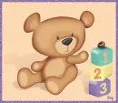 Teddy With Blocks