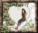 Lady in Garden