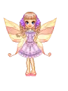 Pink and Yellow Fairy