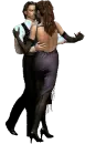 Couple dancing