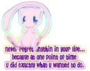 No regrets!