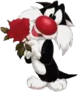 sylvester blinking his eyes