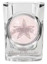 dallas cowboys pink Shot Glass april doll