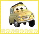 Cars' Luigi with Cheyenne