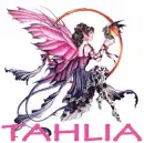 Fairy holding Dragon with Tahlia
