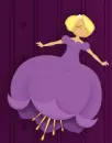 Purple doll