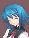Blue Anime Girl