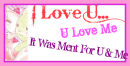 I Love You