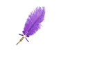 Feather Pen Dark Purple - Lynyrd