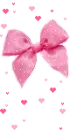 pink bow